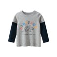 thumbnail image 3 of LYMAYTER T-Shirt Garçon 1-9 Ans Imprimé Dessin Animé Manches Longues Col Rond pour Enfants Printemps Automne, 3 of 8