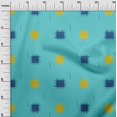 thumbnail image 2 of oneOone Viscose Chiffon Fabric Small Motif Ikat Print Fabric By Yard 42 Inch Wide, 2 of 4