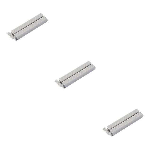 serony 2pcs Pure Color Sealing Clip Food Preservation Pure Color Household Tea Snack Pouch Sealer grey L 3Set