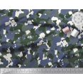 thumbnail image 2 of Soimoi polyester Crepe Fabric Two Tone With White Camouflage Fabric Prints By Yard 52 Inch Wide, 2 of 3