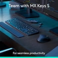 thumbnail image 4 of Logitech MX Master 3S Bluetooth Edition Wireless Mouse, No USB Receiver - Ultra-Fast Scrolling, Ergo, 8K DPI, Track on Glass, Qui, 4 of 12