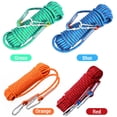 thumbnail image 2 of yeacher 10mm Heavy-Duty Climbing Rope for Outdoor Adventures, Rock Climbing, and Rescue Operations - High-Strength Polyester & Polypropylene, 850kg Load Capacity, Multiple Lengths & Colors Available, 2 of 6