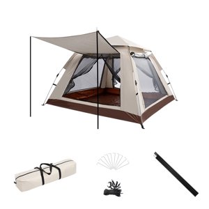 Outdoor Self-driving Travel Camping Tent Automatic Quick-opening Tent Portable Rainproof Sunshine-proof Tent Fishing Hiking Sunshine Shelter L