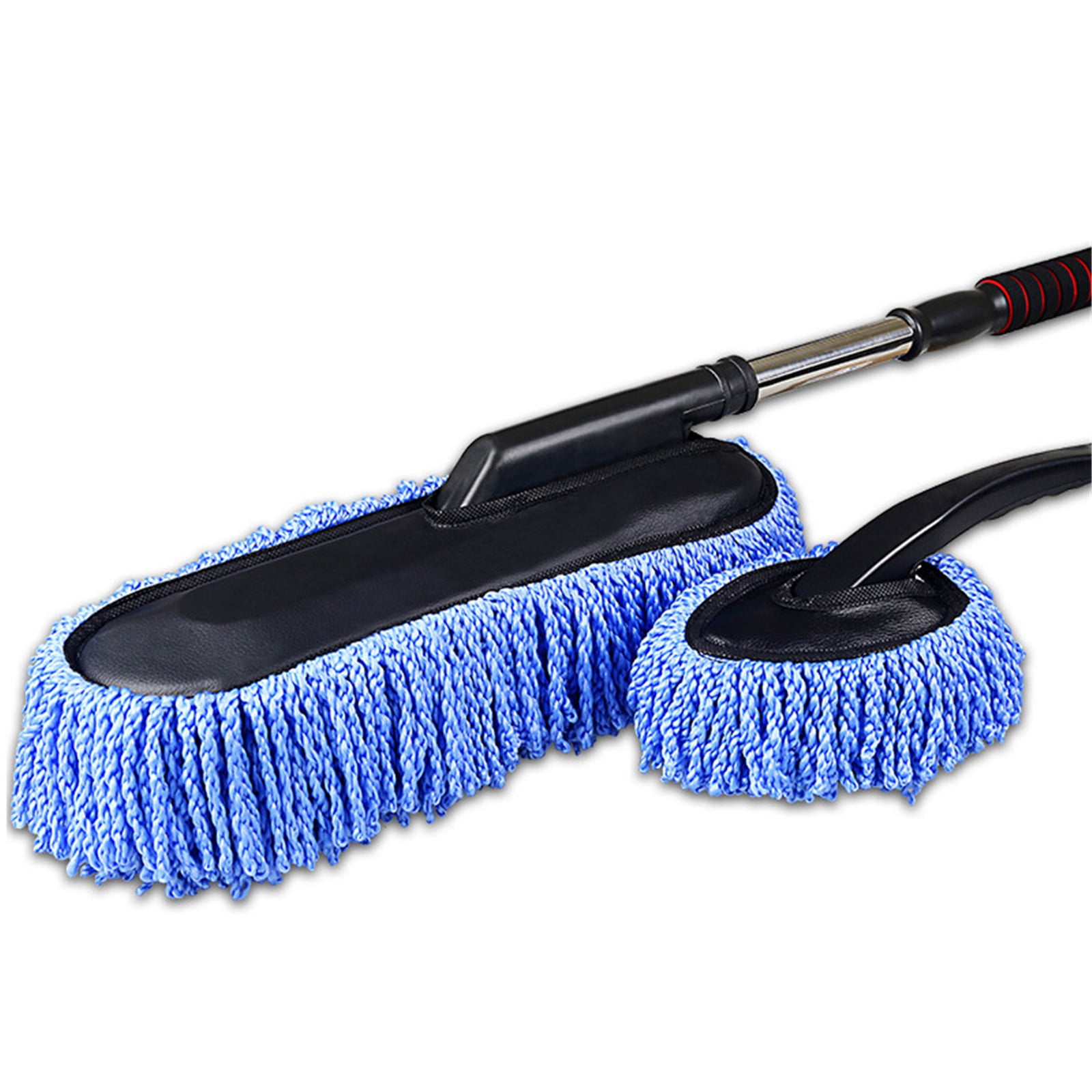 Chmadoxn Multi-Functional Car Wash Mop Retractable Fiber Wax Mop Car Wax Brush Cleaning Tool Cleaning mop