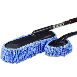 Chmadoxn Multi-Functional Car Wash Mop Retractable Fiber Wax Mop Car Wax Brush Cleaning Tool Cleaning mop