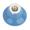 thumbnail image 2 of 5pcs Durable Round Ceramic Kitchen Cupboard Cabinet Drawer Door Knobs Pull Handles - Size S (Blue), 2 of 4