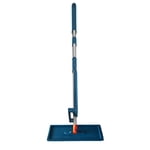 PEONAVET Mop mop 35CM Mains- Mop, mains- Microfibre Mop plat, Attachage automatique, 360 Degree Hands- Microfibre Plancher Mop, Lazy Hands - Mop , Convient pour la maison