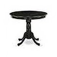 thumbnail image 3 of East West Furniture Dining Table, 36x36 Inch, AMT-ABK-TP, 3 of 4