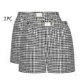 thumbnail image 4 of Shorts pour Femmes, Femmes Mignon Confortable Taille Élastique Bas Nouvelle Mode Imprimé Décontracté Short, 4 of 5