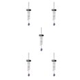 thumbnail image 2 of mmirethe Multiple Styles And Colors Wind Chimes For Wide Application Unique Style Wind Chime Pendant black 5Set, 2 of 6