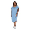 thumbnail image 2 of Iyla Women's Plus Flutter-Sleeve Nightgown, 2 of 6