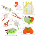 thumbnail image 2 of 21Pcs Insects Toys Set with Telescope Insect Net Outdoor Insect Observation Box Capture Kit Kids Scientific Educational Toys (Butterfly and Capture Box), 2 of 6