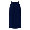 thumbnail image 5 of Kcodviy Robe Maxi Décontractée pour Femmes au-Dessus du Cou pour Femmes Genou Petites Robes de Plage Robe Portefeuille pour Femmes Été Sans Manches Robe pour Femmes, 5 of 5