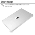 thumbnail image 2 of HP 14" Laptop, Intel Processor N150, 16GB Memory 128GB UFS, Microsoft Copilot, Windows 11 Home in S Mode, Wi-Fi 6, Lightweight, Bluetooth, HDMI, Silver, 2 of 10