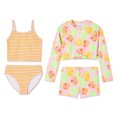 thumbnail image 1 of Ensemble 4 pièces de maillots de bain à assortir Btween pour filles, 1 of 2
