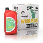 AeroShell Oil W100 Plus - 550050837-6x1 quart case