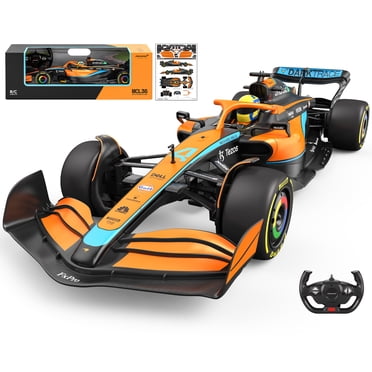 VOLTZ TOYS Licensed McLaren F1 MCL36 RC Car 1:12 Scale Remote Control Race Car with 2.4GHz, LED Lights, Official F1 Model for Kids & Adults