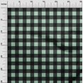 thumbnail image 2 of oneOone Polyester Lycra Fabric Gingham Check Print Fabric BTY 56 Inch Wide, 2 of 4