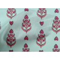 thumbnail image 4 of oneOone Cotton Poplin Fabric Leaves & Paisley Block Printed Craft Fabric BTY 56 Inch Wide, 4 of 4
