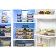 thumbnail image 3 of Glasslock 24 Piece Oven Microwave Safe Glass Food Storage Containers Set w/ Lids, 3 of 5