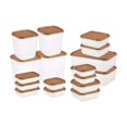 thumbnail image 2 of Boîte de Rangement Scellée Récipient de Stockage de Grains Transparent Boîte de Conservation Fraîche 460/700 ml Boîte de Conservation Fraîche pour la Maison et la Cuisine Contenant de Rangement Réfrigéré Boîte de Rangement pour Collations, 2 of 9