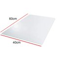 thumbnail image 2 of veasfak Non Slip For Carpet PVC Transparent Hall Chair Mat Solid Floor Protector Anti 40x60cm, 2 of 9