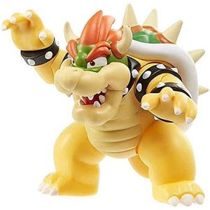 Yellow Bowser Action Figure The King of The Dark Kingdom Can Breathe Fire in The Movie 4"