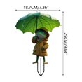 thumbnail image 3 of Base de Parasol d'Extérieur, Figurine de Jardin avec Parasol pour Accent d'Extérieur, 3 of 9