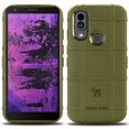 thumbnail image 2 of Case for CAT S62 PRO Phone, Special Ops Tactical Armor Rugged Shield Protective Cover - Olive OD Green, 2 of 6