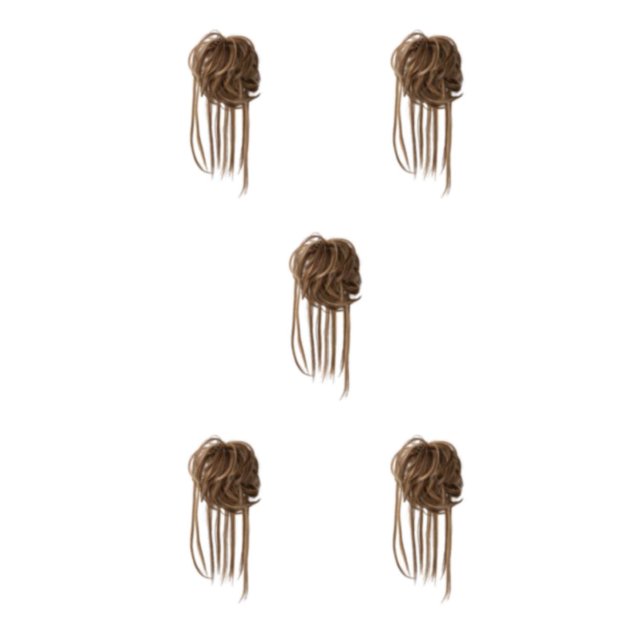Maytalsory Extension de Queue de Cheval pour Femmes Coiffure Accessoire Simple avec Novateur et Unique 10HM27 5Ensemble
