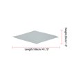 thumbnail image 2 of INSPIRE CHIC Solid Color Rhombus Neck Scarf Scarves Skinny Long Neckerchief for Women M Silver, 2 of 5