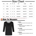 thumbnail image 2 of Hauts à Manches 3/4 pour Femmes Mode pour Femmes T-Shirt Uni Ample Mi-Long Blouse à Manches 3/4 Col Rond Hauts Décontractés T-Shirts en Coton Femmes T-Shirts pour Femmes Mode, 2 of 6