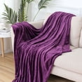 thumbnail image 1 of Vaidha Flannel Fleece Microfiber Throw Blanket Good Size Lightweight Cozy Couch Bed Super Soft And Warm Solid Color, 1 of 7