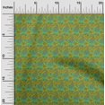 thumbnail image 1 of oneOone Cotton Poplin Fabric Leaves|Floral & Paisley Block Print Sewing Fabric BTY 42 Inch Wide, 1 of 4