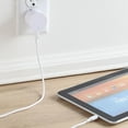 thumbnail image 2 of onn. 2.4 Amp USB Wall Charging Kit with 3 FT. USB to USB-C Cable, 2 of 4