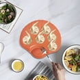 thumbnail image 4 of TopLLC Kitchen Gadgets Shells Shape Plates Impregnable Dinner Plates Dishwasher Microwave Safe Plastic Plates Reusable Lightweight Plates For Kitchen Or Camping 7.1x7.5 Inches Dinner plate, 4 of 6