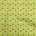 thumbnail image 1 of oneOone Rayon Lime Fabric Fruits Sewing Material Print Fabric By The Yard 56 Inch Wide, 1 of 3