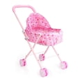 thumbnail image 1 of Doll Stroller Toy  Baby Doll Accessories  Baby Doll Nursery Stroller Dining Chair Rocking Chair Swing for Dolls  Foldable & Lightweight Kids Baby Stroller Toy（Not include doll）, 1 of 15