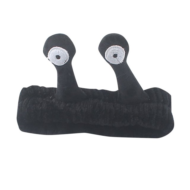 Bandeau de Pression en Peluche Mignon Multicolore pour Lavage du Visage
