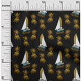 thumbnail image 2 of oneOone Velvet Black Fabric Beach Sewing Craft Projects Fabric Prints By Yard 58 Inch Wide, 2 of 4
