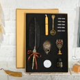 thumbnail image 1 of Carving Feather Pen Set Antique Dip Feather Pen Set Calligraphy Pen Pen Set Gift, 1 of 5
