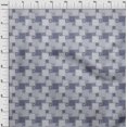 thumbnail image 4 of oneOone Velvet Blue Fabric Asian Block Tile Sewing Craft Projects Fabric Prints By Yard 58 Inch Wide, 4 of 4