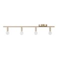 thumbnail image 1 of 29" 4-Light Matte Brass Slim Profile Track Lighting, 1 of 8
