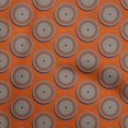 thumbnail image 1 of oneOone Velvet Orange Fabric Asian Block Sewing Craft Projects Fabric Prints By Yard 58 Inch Wide, 1 of 4