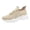 Khaki, variant on XIMIN Women's Wide Toe Box Shoes Slip On Arch Support Sneakers Breathable Mesh Slip On Walking Shoes Lightweight Athletic Casual Fashion Sneakers for Running Tennis Sports