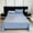 Sky Blue, variant on YoGold Queen Size Flat Sheet - Hotel Quality Top Flat Bed Sheet - Ultra-Soft, Breathable & Cooling - Fade & Wrinkle Free - Easy-Care, Stain & Shrink Resistant Bedding 120*230cm White