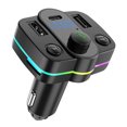 thumbnail image 4 of PEONAVET A Fm A Fm Car MP3 Player FM Transmitter PD18W Fast Charging Car Bluetooth Hands- AUX Play Car Charging, 4 of 9