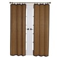 thumbnail image 1 of Versailles' Bamboo Wood Ring Top Curtain Panel Set 40in x 84in, 1 of 3