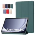 thumbnail image 2 of For Samsung Tab A9 Plus Case PU Leather Soft Silicone Back Stand Tablet Shell For Funda Galaxy Tab A9 A9 Plus Case Cover Coque dark blue Tab A9 Plus(11 inch), 2 of 6