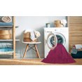 thumbnail image 2 of Ahgly Tapis Rectangulaire Lavable en Machine Intérieur Transitionnel Rouge Cramoisi, 2 Pieds x 4 Pieds, 2 of 7